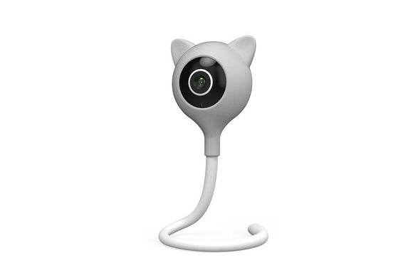 NNEKG Smart Baby Monitor Security Camera (Animal Edition Grey)