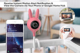 NNEKG Smart Baby Monitor Security Camera (Animal Edition Pink)