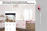 NNEKG Smart Baby Monitor Security Camera (Animal Edition Pink)