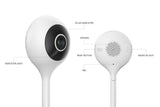 NNEKG Smart Baby Monitor Security Camera (Animal Edition Pink)
