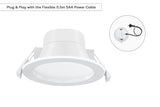 NNEKG Smart LED Downlight (Warm & Cool White Bluetooth Mesh) Pack of 4