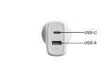 NNEKG 30W iPhone Samsung Phone Laptop USB C Charger (GAN Dual Port)