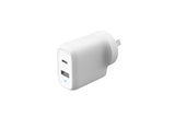 NNEKG 30W iPhone Samsung Phone Laptop USB C Charger (GAN Dual Port)