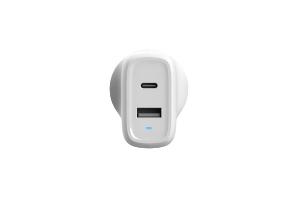 NNEKG 30W iPhone Samsung Phone Laptop USB C Charger (GAN Dual Port)