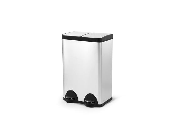 NNEKGE 60L Dual Compartment Garbage Bin