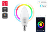 NNEKG 5W Colour & Warm Cool White Smart LED Bulb (E14 Wi Fi)
