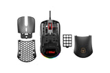 NNEKG Gorilla Gaming GM11 RGB 16000dpi Gaming Mouse with Adjustable Weight