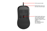 NNEKG Gorilla Gaming GM11 RGB 16000dpi Gaming Mouse with Adjustable Weight