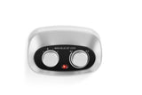 NNEKG 1500W Ceramic Fan Heater with Thermostat (White)