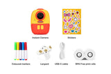 NNEKG Kids Instant Print Camera (Red Yellow)
