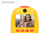NNEKG Kids Instant Print Camera (Red Yellow)