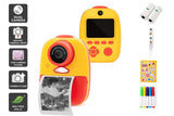 NNEKG Kids Instant Print Camera (Red Yellow)