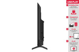 NNEKG 43 4K UHD HDR LED Smart TV Android TVâ (Dolby Atmos XT9610)