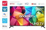 NNEKG 43 4K UHD HDR LED Smart TV Android TVâ (Dolby Atmos XT9610)