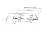 NNEKG Laptop Holder for VESA Monitor Mount