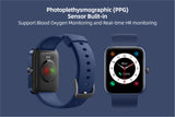 NNEKG Alexa Built in Smart Watch (Navy Blue)