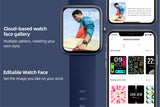 NNEKG Alexa Built in Smart Watch (Navy Blue)