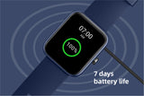 NNEKG Alexa Built in Smart Watch (Navy Blue)
