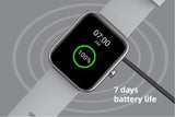 NNEKG Alexa Built in Smart Watch (Space Grey)
