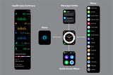 NNEKG Alexa Built in Smart Watch (Space Grey)