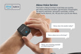 NNEKG Alexa Built in Smart Watch (Rose Gold)