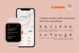 NNEKG Alexa Built in Smart Watch (Rose Gold)