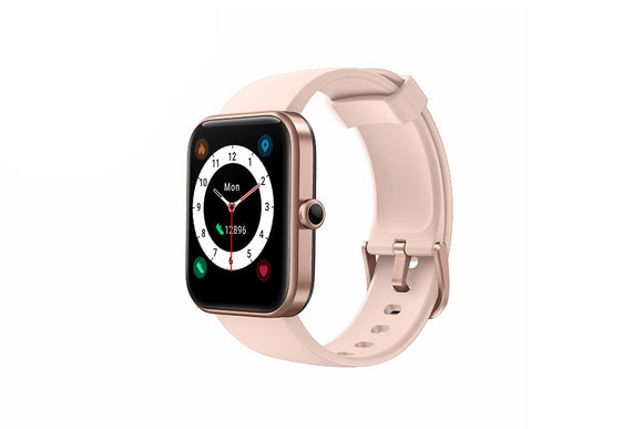 NNEKG Alexa Built in Smart Watch (Rose Gold)