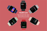 NNEKG Alexa Built in Smart Watch (Coral Red)
