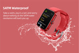 NNEKG Alexa Built in Smart Watch (Coral Red)