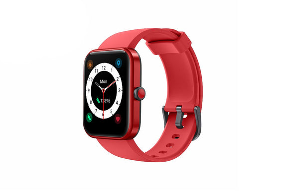 NNEKG Alexa Built in Smart Watch (Coral Red)