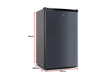 NNEKG 123L Bar Fridge Dark Graphite