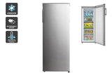 NNEKG 162L Upright Freezer Silver