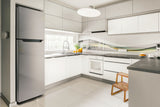 NNEKG 314L Top Mount Fridge Stainless Steel