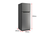 NNEKG 338L Top Mount Fridge Stainless Steel
