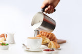 NNEKG Milk Frother & Warmer (Silver)