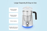 NNEKG Milk Frother & Warmer (Silver)