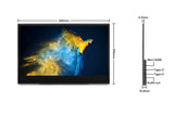 NNEKG 15.6 Full HD Portable IPS LED USB C Touchscreen Monitor (1920 x 1080)