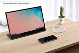 NNEKG 15.6 Full HD Portable IPS LED USB C Touchscreen Monitor (1920 x 1080)