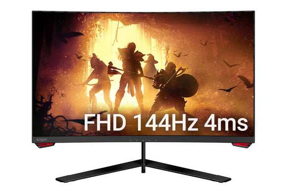 NNEKG 24 Curved Full HD 144Hz FreeSync Gaming Monitor (1920 x 1080)