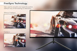 NNEKG 27 Curved Full HD 240Hz FreeSync Gaming Monitor (1920 x 1080)