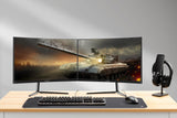 NNEKG 27 Curved QHD 144Hz FreeSync HDR Gaming Monitor (2560 x 1440)