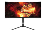 NNEKG 30 Curved Ultrawide 200Hz FreeSync Gaming Monitor (2560 x 1080)