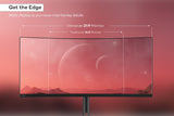NNEKG 30 Curved Ultrawide 200Hz FreeSync Gaming Monitor (2560 x 1080)