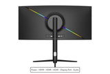 NNEKG 30 Curved Ultrawide 200Hz FreeSync Gaming Monitor (2560 x 1080)