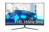NNEKG 32 Curved Full HD 165Hz FreeSync Gaming Monitor (1920 x 1080)