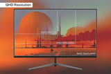 NNEKG 32 QHD IPS 75Hz Frameless FreeSync Monitor (2560 x 1440)