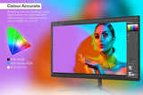 NNEKG 32 QHD IPS 75Hz Frameless FreeSync Monitor (2560 x 1440)