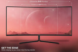 NNEKG 34 Curved Ultrawide WQHD 100Hz Freesync Gaming Monitor (3440 x 1440)