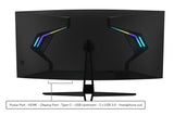 NNEKG 34 Curved Ultrawide WQHD 165Hz Freesync HDR Gaming Monitor (3440 x 1440)