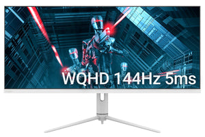 NNEKG 40 Ultrawide IPS WQHD 144Hz FreeSync USB C HDR Monitor (3440 x 1440)